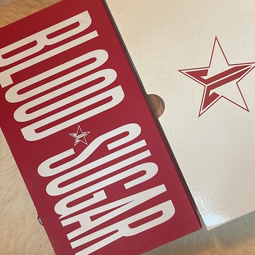 Jeffree Star Blood Sugar gently used palette